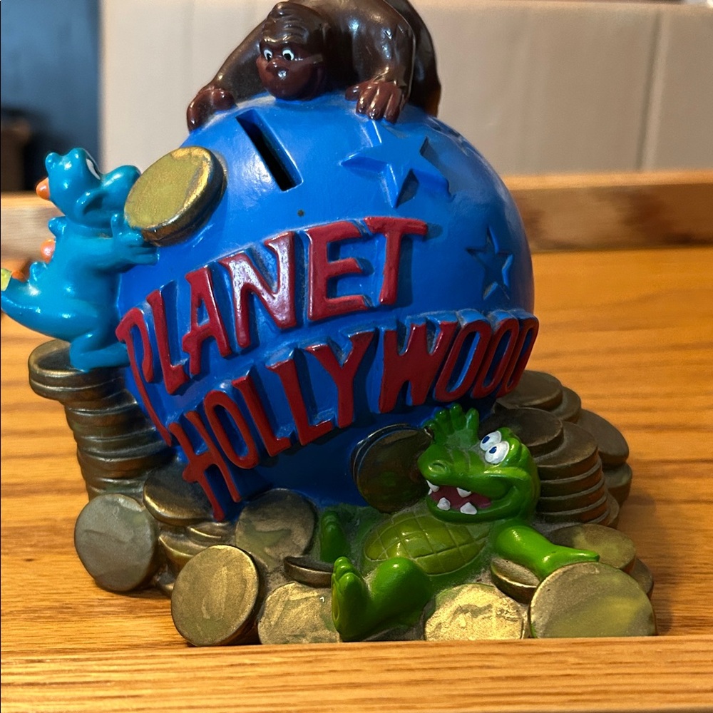 Planet Hollywood Coin Bank